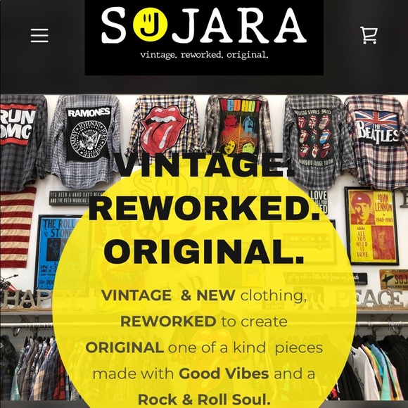 So Jara Awesome NYC Vintage flannel plaid shirt 🕶 🌟 🗽 - Picture 4 of 5